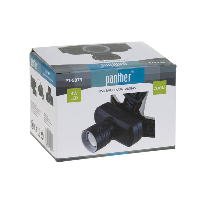 PANTHER PT-5873 ŞARJLI KAFA LAMBASI - 6