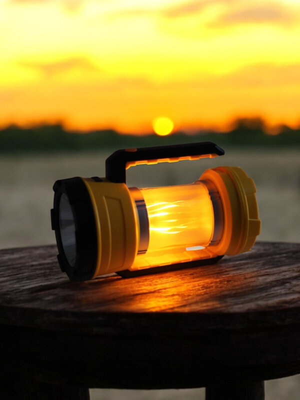 PANTHER PT-6211 USB ŞARJLI SOLAR EL FENERİ - 4