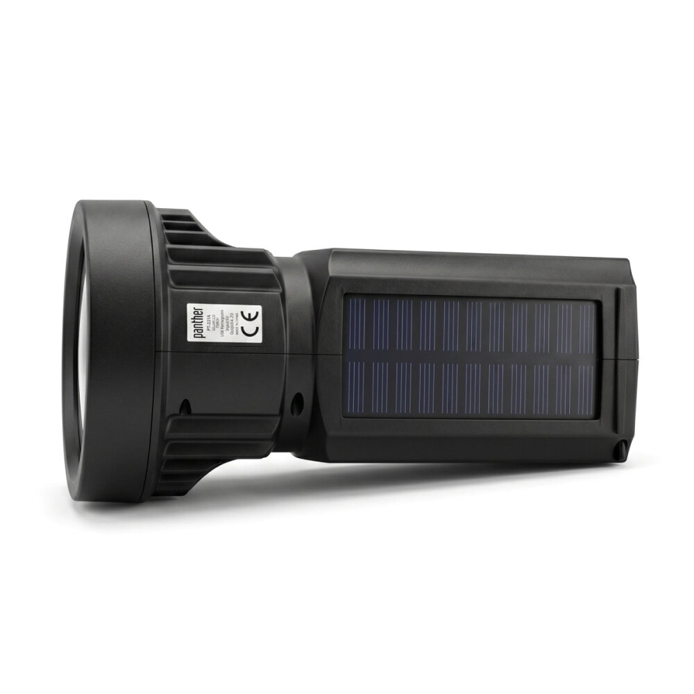 PANTHER PT-6214 USB ŞARJLI SOLAR EL FENERİ - 4