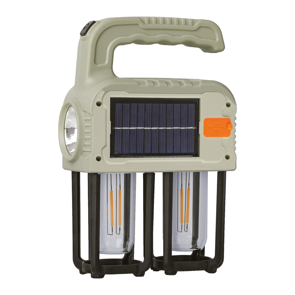 PANTHER PT-6219 USB ŞARJLI SOLAR EL FENERİ - 4