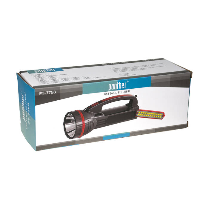 PANTHER PT-7758 USB ŞARJLI SPOT FENER - 4