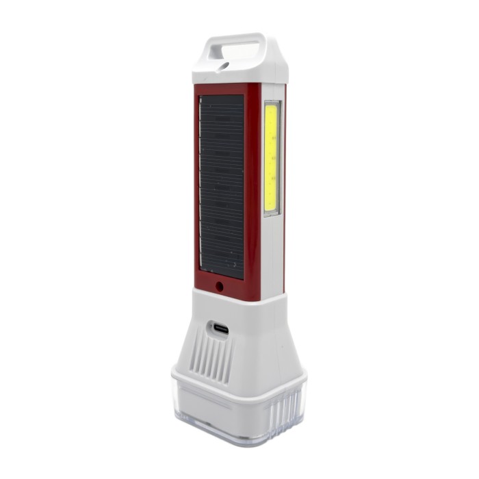 PANTHER PT-8872 USB ŞARJLI SOLAR EL FENERİ - 5