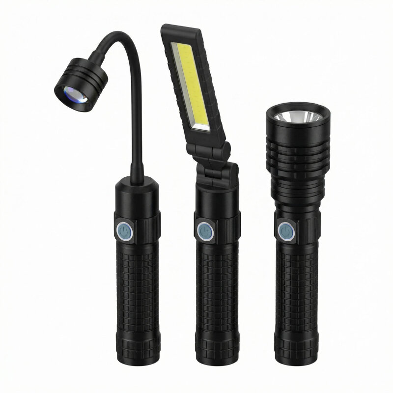 PANTHER PT-921 USB ŞARJLI EL FENERİ - 2