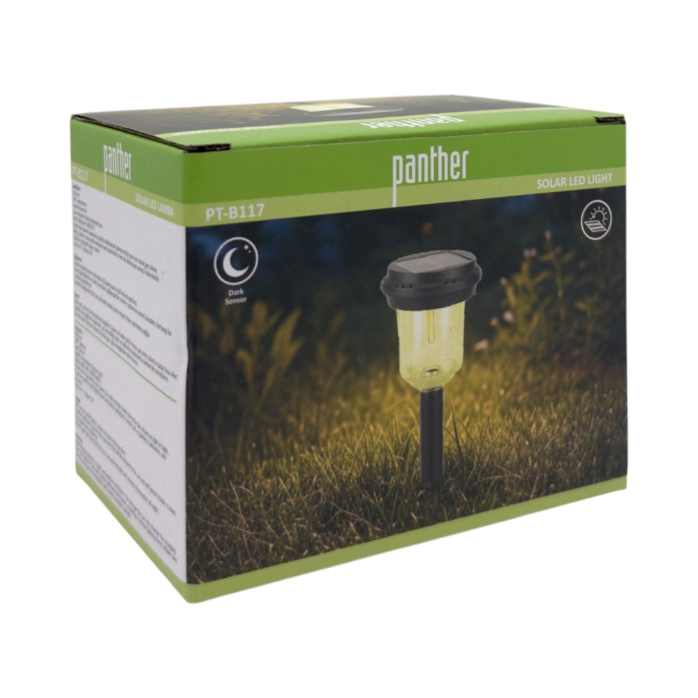 PANTHER PT-B117 SOLAR LED BAHÇE LAMBASI - 5