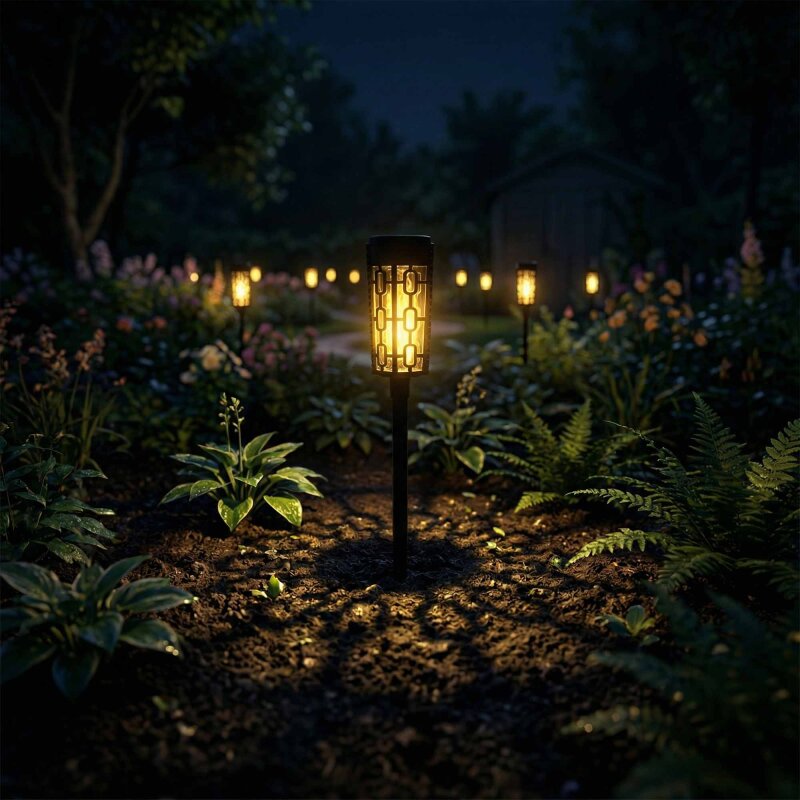 PANTHER PT-B210 SOLAR LED BAHÇE LAMBASI - 4