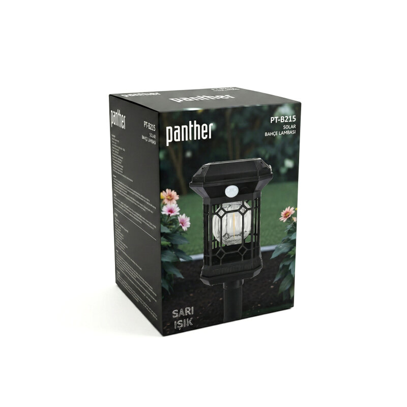 PANTHER PT-B215 SOLAR LED BAHÇE LAMBASI - 6