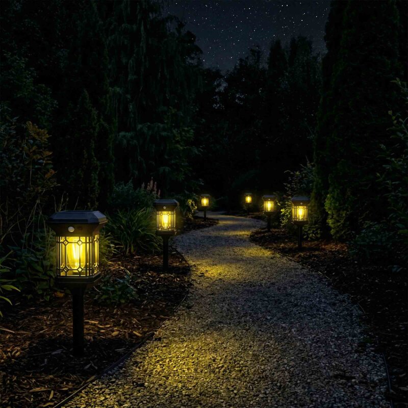 PANTHER PT-B215 SOLAR LED BAHÇE LAMBASI - 4