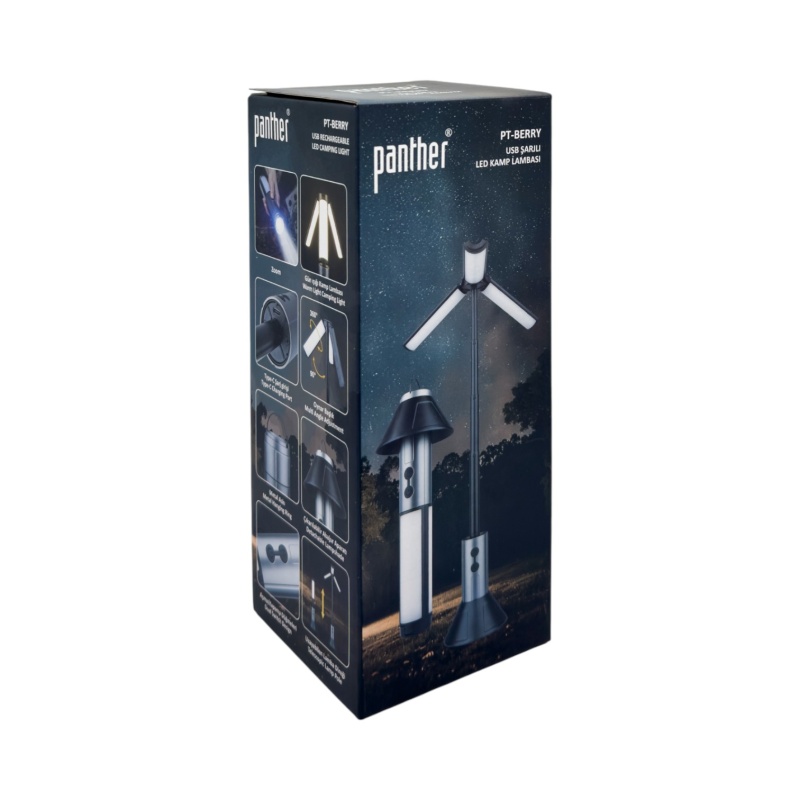 PANTHER PT-BERRY USB ŞARJLI KAMP LAMBASI - 8