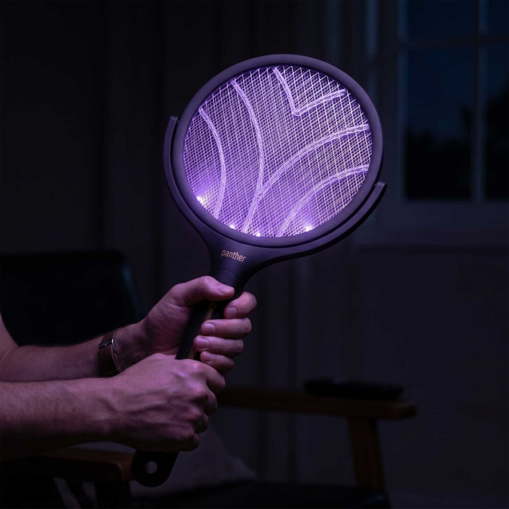 PANTHER PT-Z101 USB ŞARJLI SİNEK ÖLDÜRÜCÜ RAKET VE LAMBA - 6