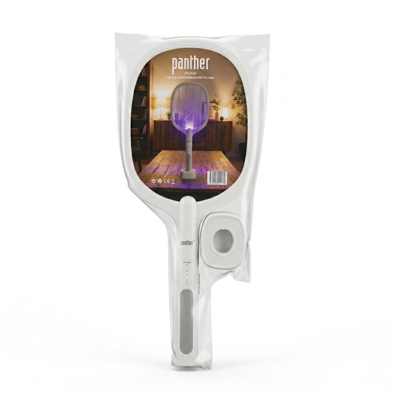 PANTHER PT-Z103 USB ŞARJLI SİNEK ÖLDÜRÜCÜ RAKET - 9