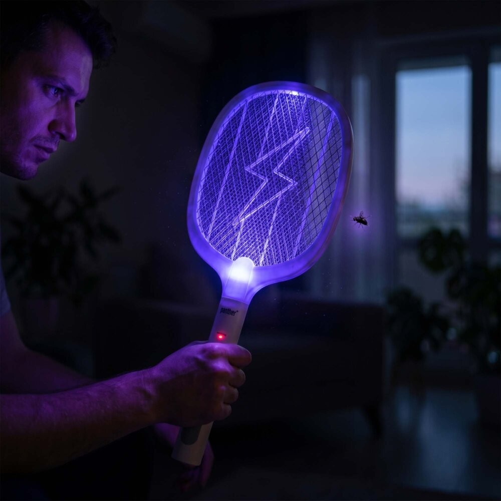 PANTHER PT-Z103 USB ŞARJLI SİNEK ÖLDÜRÜCÜ RAKET - 7