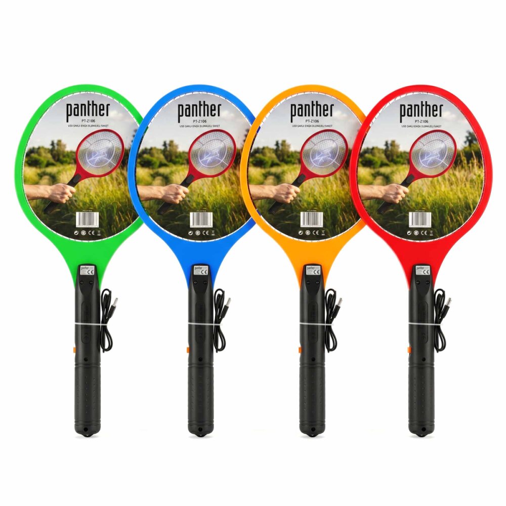 PANTHER PT-Z106 USB ŞARJLI SİNEK ÖLDÜRÜCÜ RAKET - 3
