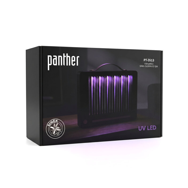 PANTHER PT-Z613 USB ŞARJLI SİNEK ÖLDÜRÜCÜ IŞIK - 6