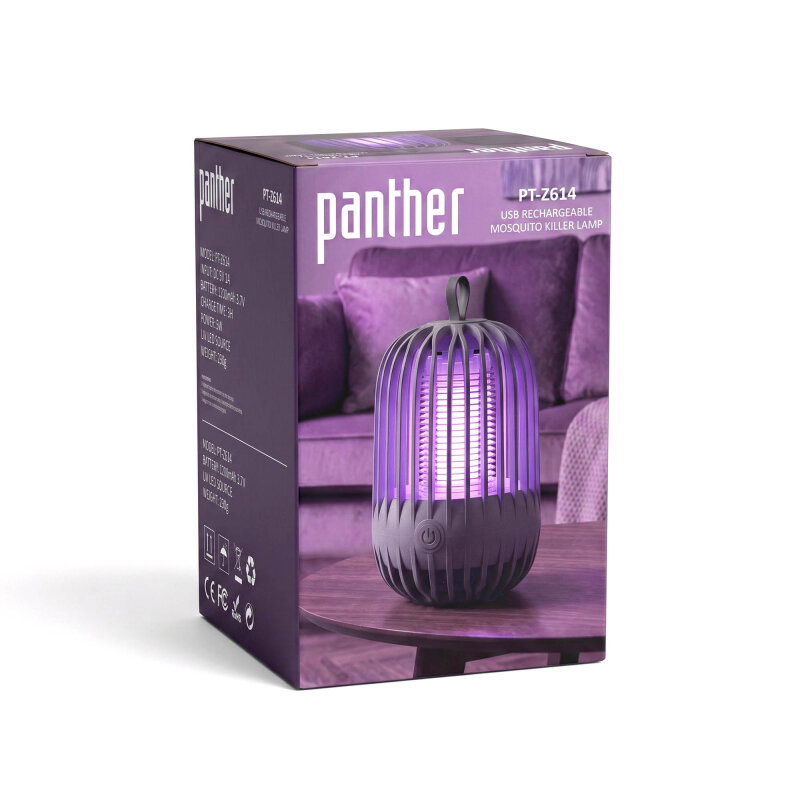 PANTHER PT-Z614 USB ŞARJLI SİNEK ÖLDÜRÜCÜ IŞIK - 8