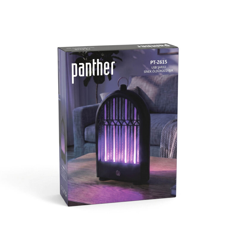 PANTHER PT-Z615 USB ŞARJLI SİNEK ÖLDÜRÜCÜ IŞIK - 5