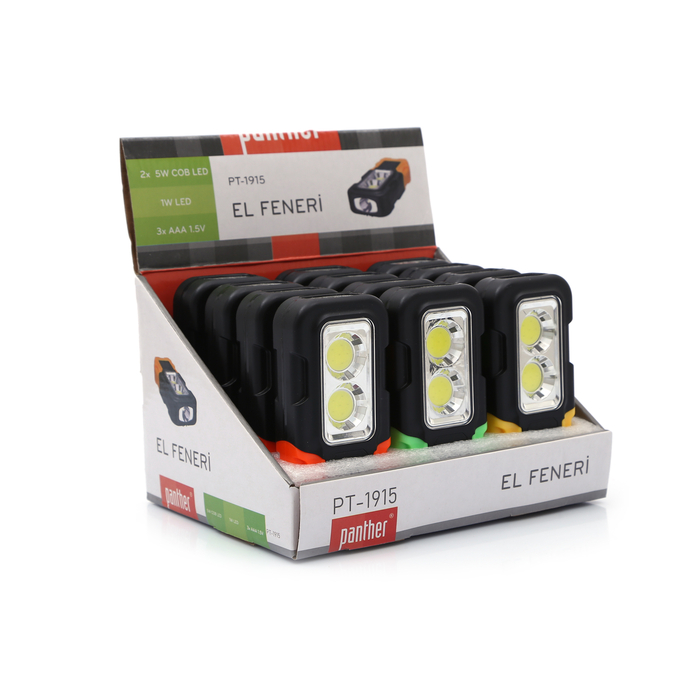 Panther PT-1915 2X 5W COB LED El Feneri - 7