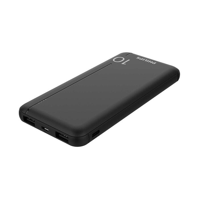Philips - PHILIPS DLP1810NB 10.000 MAH SİYAH POWERBANK