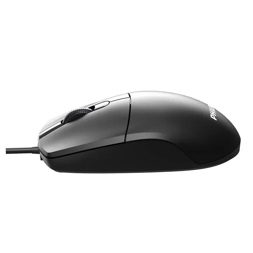PHILIPS SPK7247B KABLOLU OFİS MOUSE SİYAH - 2