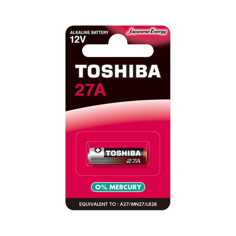 TOSHIBA 27A 1Lİ BP 12V ALKALİN PİL - TOSHIBA