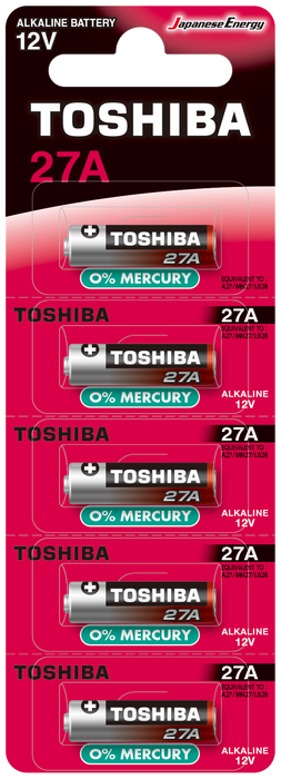Toshiba - Toshiba 27A Bp Alkalin Pil 5'li