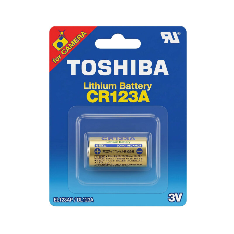 TOSHIBA CR123A 3V LITHIUM PİL 1Lİ - TOSHIBA
