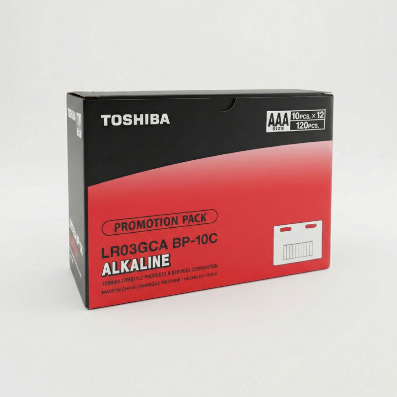 TOSHIBA LR03 10LU BLS ALKALİN İNCE PİL - 2