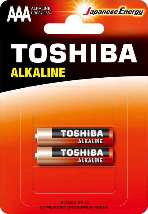 TOSHIBA LR03 BLS. ALK.İNCE 2Lİ