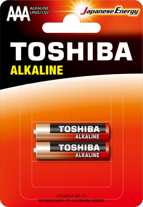 TOSHIBA LR03 BLS. ALK.İNCE 2Lİ - Toshiba