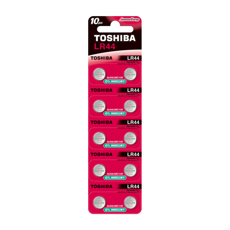 TOSHIBA LR44 ALKALİN PİL 10LU (2x5) - TOSHIBA