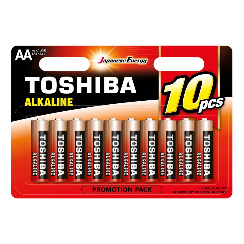 TOSHIBA LR6 10LU BLS ALKALİN KALEM PİL - TOSHIBA