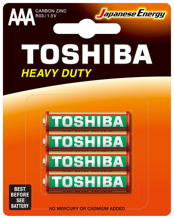 Toshiba - Toshiba R03UG Bls. 4'lü