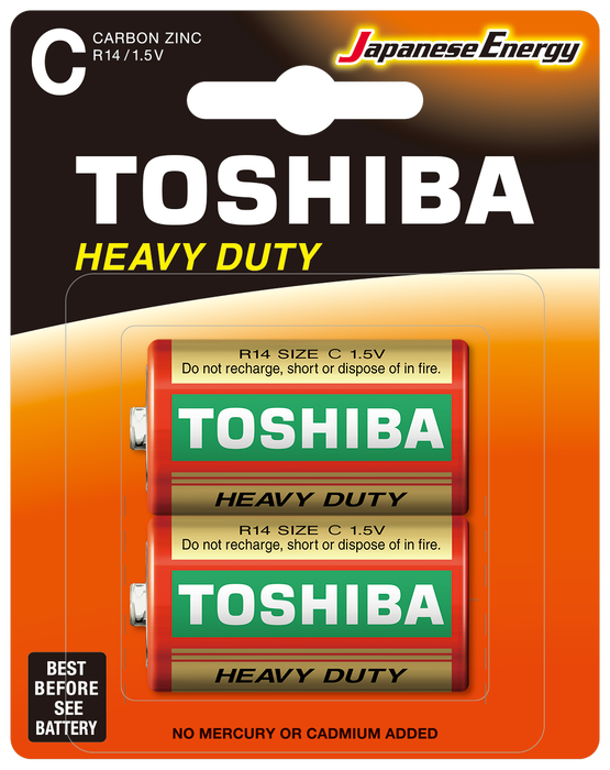 Toshiba - Toshiba R14KG Blisterli Pil 2'li