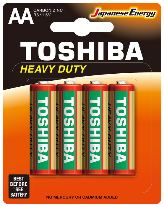 TOSHIBA R6KG BLS. KALEM PİL 4LÜ - Toshiba