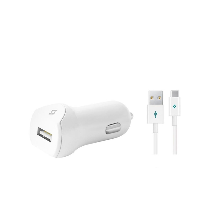 Ttec - Ttec 2CKS01C 2.1A Araç Ş. Cihazı Type C Kablo