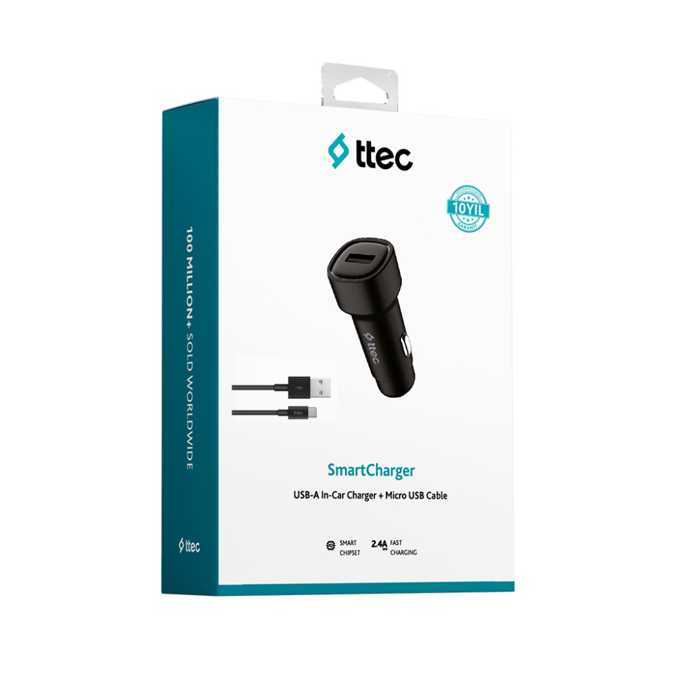 TTEC 2CKS30CS 2.4A ARAÇ Ş.CİHAZI+USB-C KABLO - 4