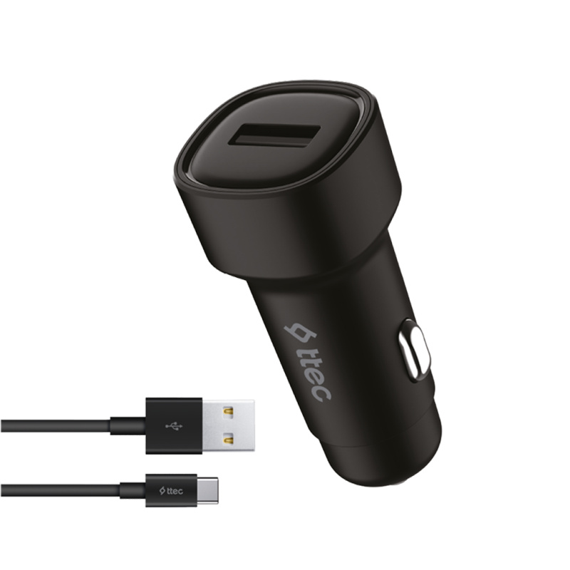 TTEC 2CKS30CS 2.4A ARAÇ Ş.CİHAZI+USB-C KABLO - TTEC