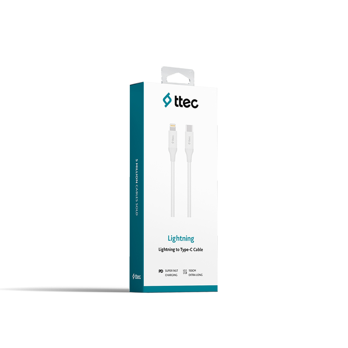 TTEC 2DK40B LIGHTNING TO TYPE-C ŞARJ KABLOSU - 1