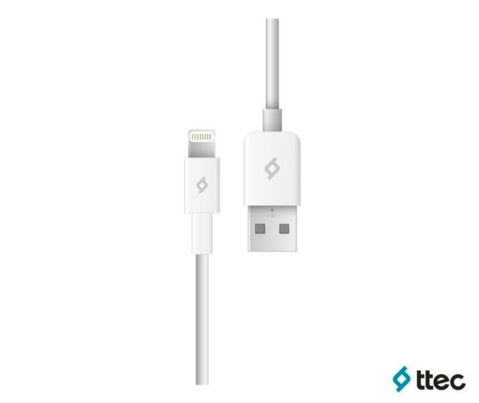 Ttec - Ttec 2DKM01B MFİ IPH. Usb Şarj Kablosu Beyaz